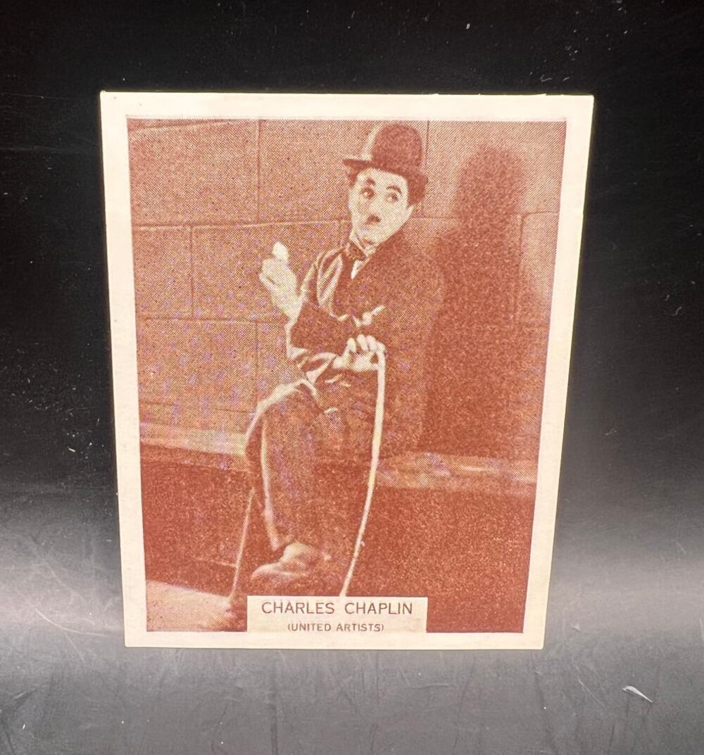 RARE 1934 W.D. & H.O. Wills Charlie Chaplin City Lights Charles Chaplin No 71